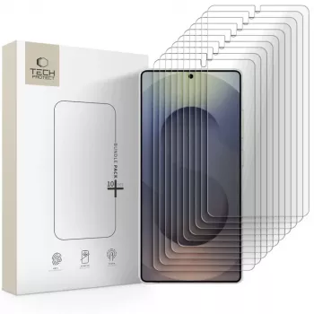TECH-PROTECT Grūdinto stiklo ekrano apsauga 10 vnt. Samsung Galaxy S26 Ultra skaidri
