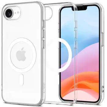Tech-Protect Flexair MagSafe dėklas, skirtas iPhone 16E/17E, skaidrus