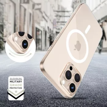 Tech-Protect Flexair MagSafe dėklas, skirtas iPhone 16E/17E, skaidrus