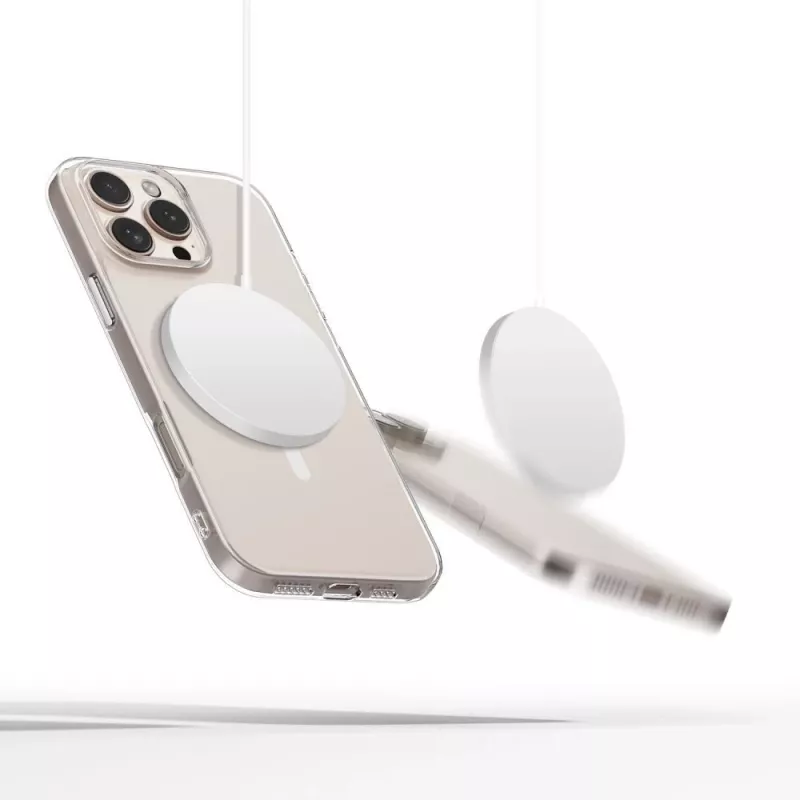 Tech-Protect Flexair MagSafe dėklas, skirtas iPhone 16E/17E, skaidrus