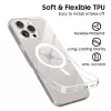 Tech-Protect Flexair MagSafe dėklas, skirtas iPhone 16E/17E, skaidrus