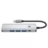 TECH-PROTECT HB01 HUB ADAPTER 5IN1 TYPE-C + USB3.0 + HDMI 4K 60HZ + PD100W SPACE GREY