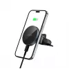 TECH-PROTECT MM15W-V5 Magnetinis MagSafe CD ir Oro Angos Automobilinis Laikiklis su Belaidžiu Įkrovikliu 15W Juodas