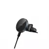 TECH-PROTECT MM15W-V5 Magnetinis MagSafe CD ir Oro Angos Automobilinis Laikiklis su Belaidžiu Įkrovikliu 15W Juodas