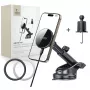TECH-PROTECT MM15W-V10 Magnetic MagSafe Dashboard & Vent Car Mount Wireless Charger 15W Juoda