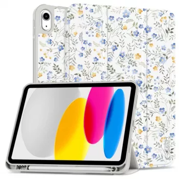 Tech-Protect SC Pen Stylus, skirta iPad 10,9 colio (10. karta, 2022 m.) / 11 colio (11. karta, 2025 m.) – gėlių raštas