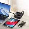 TECH-PROTECT PCS3X4 Leistukas su 2 USB ir 2 Type-C bei 3 Kištukiniais Lizdais 200cm Juodas