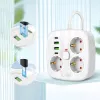 TECH-PROTECT PCS3X4 Power Strip 2 USB & 2 Type-C & 3 Socket 200cm White