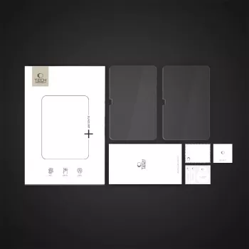 Tech-Protect Glass Fit+ Grūdinto stiklo ekrano apsauga, skirta Samsung Galaxy Tab S10 FE+ 13.1 X620 / X626B – Skaidri – 2 vnt. pakuotė