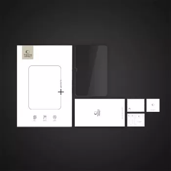 Tech-Protect Glass Spy+ privatumo ekrano apsauga, skirta Apple iPad 10,9 colio (10-osios kartos 2022 m.) / 11 colio (2025 m.) - grūdintas stiklas, dvipusis privatumo filtras, 9H kietumas, 0,3 mm, oleofobinė danga, be burbuliukų, skaidri