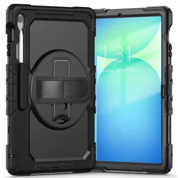 TECH-PROTECT SmartCase, skirta Samsung Galaxy Tab S10 FE+, juoda