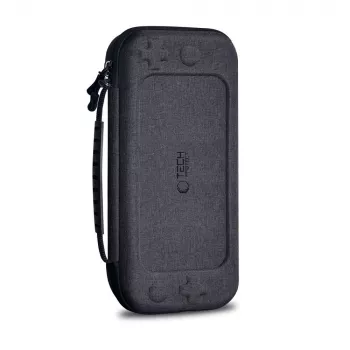 TECH-PROTECT Hard Pouch, tamsiai pilka, skirta Nintendo Switch 2