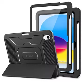 Tech-Protect Endurance apsauginis dėklas, skirtas iPad 10,9 inch (10-os kartos, 2022) / iPad 11 inch (2025) – juodas