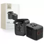 TECH-PROTECT TA200 Universalus kelioninis adapteris EU / UK / US / AU juodas