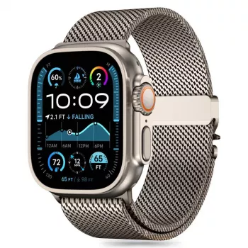 TECH-PROTECT Milano Apple Watch 8 / 9 / 10 / 11 / SE / Ultra (44 / 45 / 46 / 49 mm) Titanium Link Bracelet
