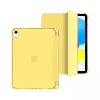 Tech-Protect SmartCase Pen Hybrid, skirta iPad 10,9 colio (10 kartos, 2022) / 11 colio (11 kartos, 2025) - geltona