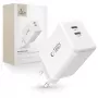 TECH-PROTECT NC45W-GAN 2-Port Network Charger PD 45W White