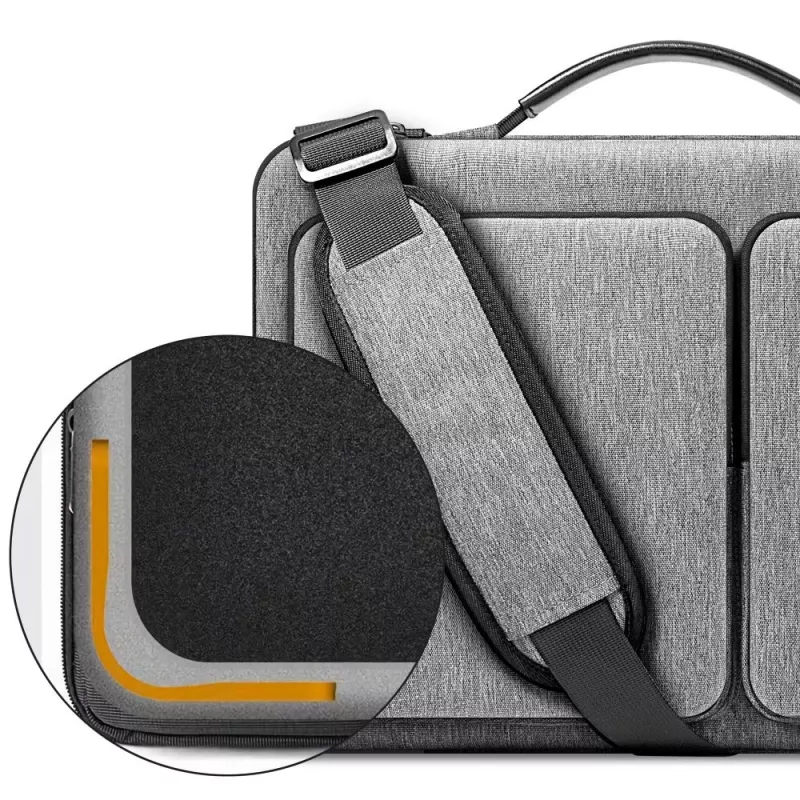 Tech-Protect Defender Bag Laptop 13-14 pilka