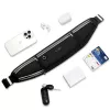 TECH-PROTECT M3 Universal Sport Waist Bag Black – Universal Sportinė Juosmens Krepšys