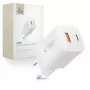 TECH-PROTECT NCM33 2-Port Network Charger PD 33W / QC3.0 White