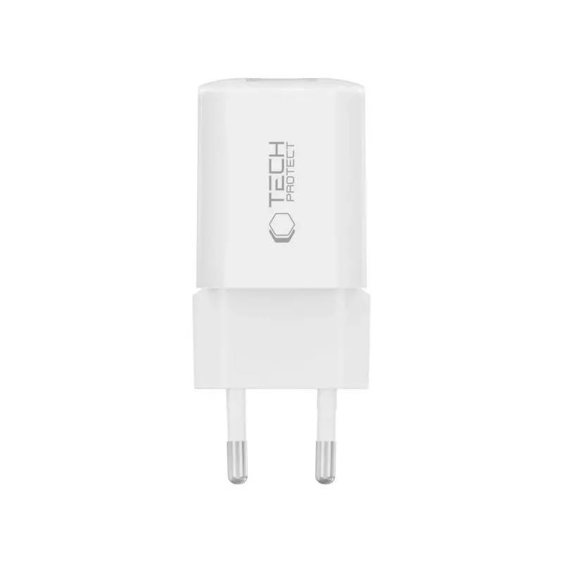 TECH-PROTECT NCM33 2-Port Network Charger PD 33W / QC3.0 White