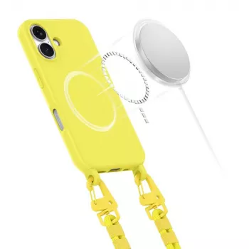 Tech-Protect Magnecklace MagSafe iPhone 16 Yellow