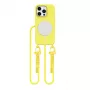 Tech-Protect Magnecklace Magsafe dėklas, skirtas Apple iPhone 16 Pro, geltonas