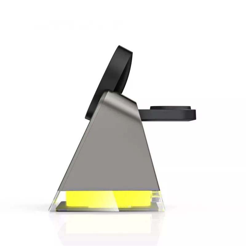 Tech-Protect QI15W-A43 3IN1 MagSafe belaidė įkrovimo stotelė juoda