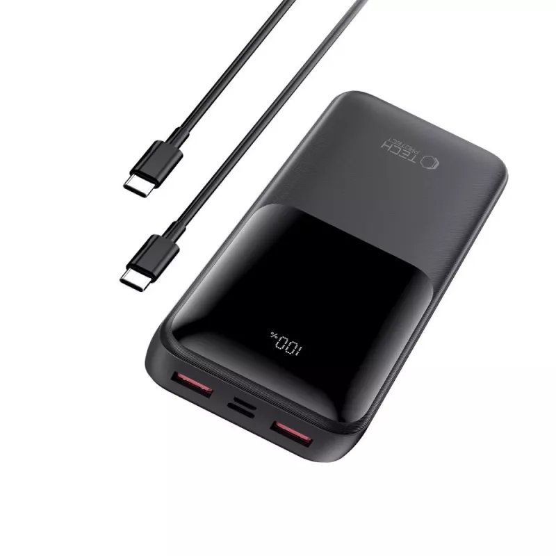 TECH-PROTECT PB02 Power Bank 20000mAh 22.5W Black