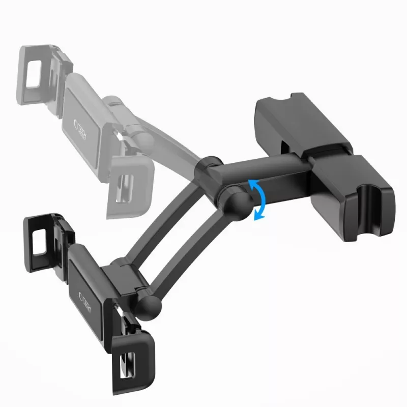 TECH-PROTECT V2 Stretchable Headrest Car Mount for Tablet Black