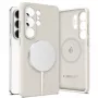 Tech-Protect Silicone MagSafe Case, skirta Samsung Galaxy S26 Ultra, Cosmic Latte