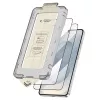 Grūdinto stiklo ekrano apsauga TECH-PROTECT Quick Set+ 2 vnt. Samsung Galaxy S26 juoda