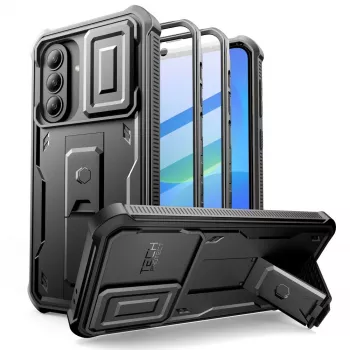 TECH-PROTECT Kevlar Cam+ 2-Pack fotoaparato objektyvo apsauga, skirta Samsung Galaxy A36 / A37 5G, juoda