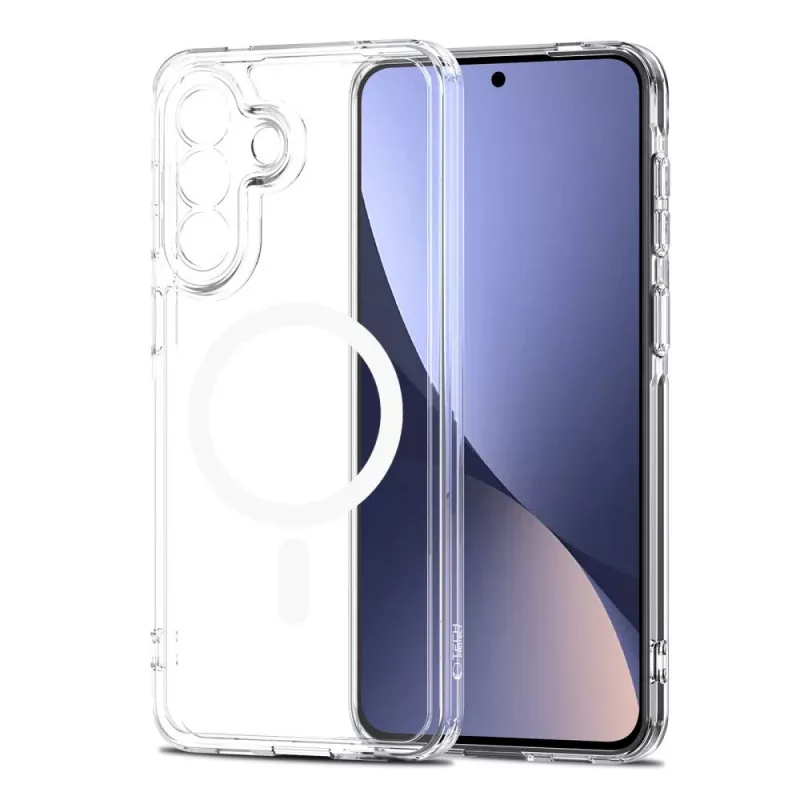Tech-Protect Flexair Hybrid Magsafe Case, Samsung Galaxy A57 5G, Skaidrus