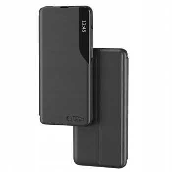 Tech-Protect Smart View Case, Samsung Galaxy A37 5G, juoda