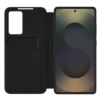 Tech-Protect Smart Wallet Case, skirta Samsung Galaxy A37 5G, matinė juoda