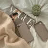 Tech-Protect Silicone MagSafe Case for Apple iPhone 16E / 17E - Chocolate Brown