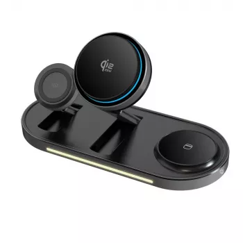 TECH-PROTECT A51 ARCTICBOOST 3in1 Magnetic MagSafe Wireless Charger 25W Qi2.2 Black