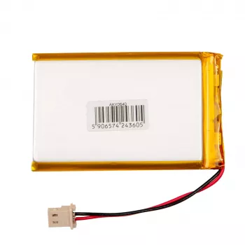 Akyga AKY0640 LP674261 Li-Po 3.7V 2000mAh akumuliatorinė baterija su PCM ir Molex 2.50 2 kontaktų jungtimi