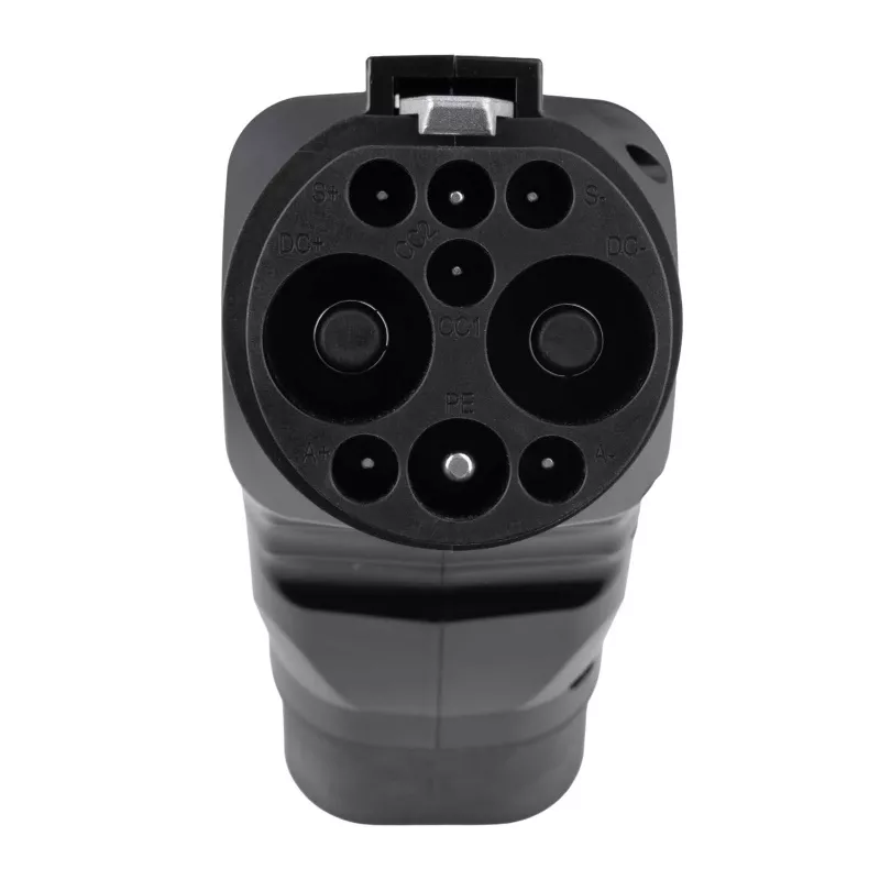 Akyga AK-SC-E20 CCS2 į GB/T nuolatinės srovės įkrovimo adapteris 1000V 250A juodas