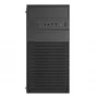 Akyga AK19BK Micro Tower kompiuterio korpusas, Micro ATX / Mini ITX, USB-C + USB 3.0 + 2x USB 2.0, be maitinimo bloko, juodas