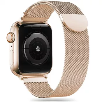 TECH-PROTECT Milanese Loop Band Apple Watch 4 / 5 / 6 / 7 / 8 / 9 / SE (38 / 40 / 41 mm) Gold