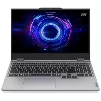 Nešiojamas kompiuteris Lenovo LOQ 15 - Intel Core i5-13450HX - 15.6 inch Full HD 144Hz IPS - 16GB DDR5 - 512GB SSD - NVIDIA GeForce RTX 4050 - Windows 11 Home - Storm Grey