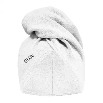 GLOV Ultra-Absorbent Hair Drying Turban Ivory