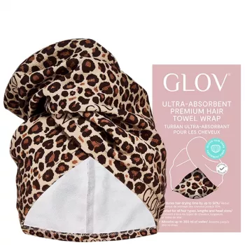 GLOV Ultra-Absorbent Hair Drying Turban Ivory