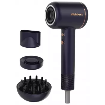 Webber Venta HD1698 3-in-1 karšto oro šepetys, tamsiai mėlyna