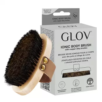 GLOV Ionic Dry Body Brush, kūno šepetys sausam masažui (jonizuojantis)