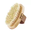 GLOV Dry Body Brush, kūno šepetys šveitimui ir masažui, natūralūs tampiko šereliai, bukmedžio rankena