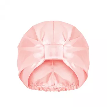 GLOV Satin Hair Bonnet for Curly and Styled Hair - Anti-Frizz, Champagne