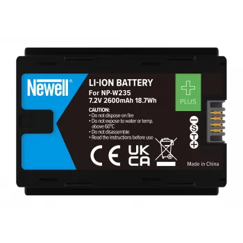 Newell Plus Battery NP-W235 akumuliatoriaus pakaitalas Fujifilm